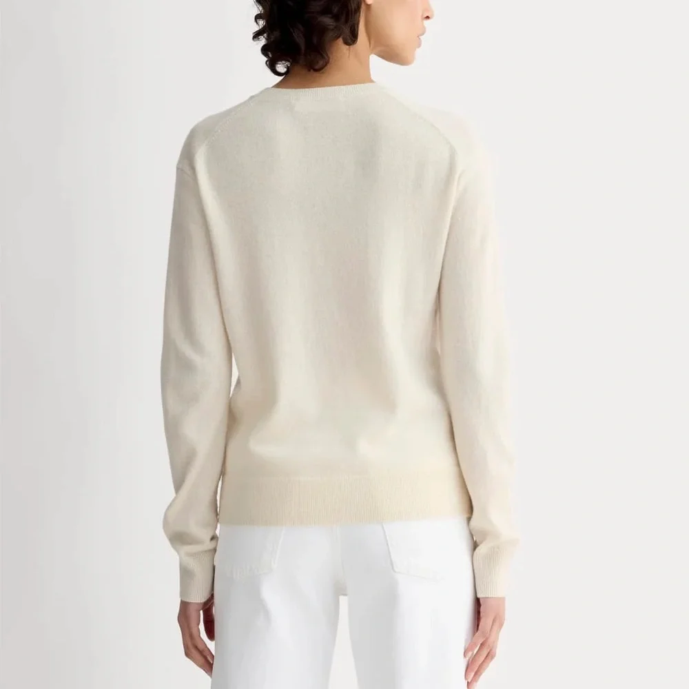 Everlane The Classic Crew In Cashmere - Picture 2 of 5
